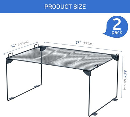 Neudeco Stackable Cabinet Shelf Organizer - Image 3
