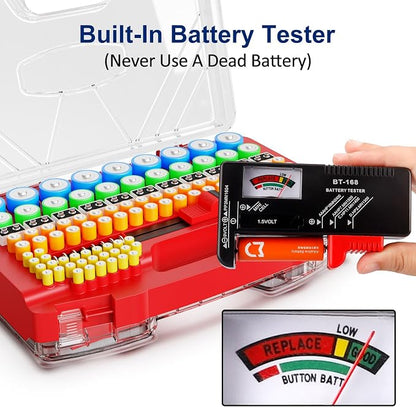 Battery Organizer Storage Holder Box Case - Image 7