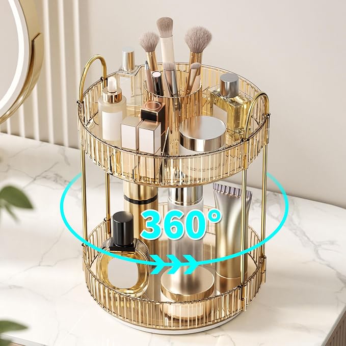 360 Rotating Makeup Organizer - Image 5