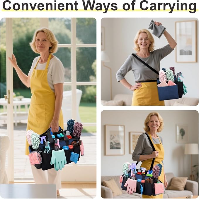Wearable Large Cleaning Caddy Bag - Image 7