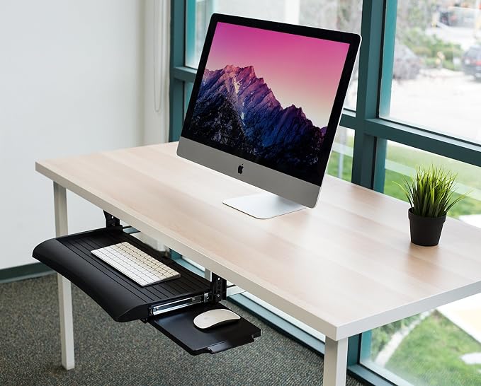 Mount-It! Keyboard Tray Under Desk - Image 3