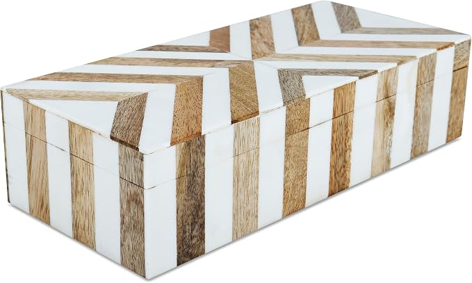 Handicrafts Home White Decorative Storage Box by HandicraftsHome