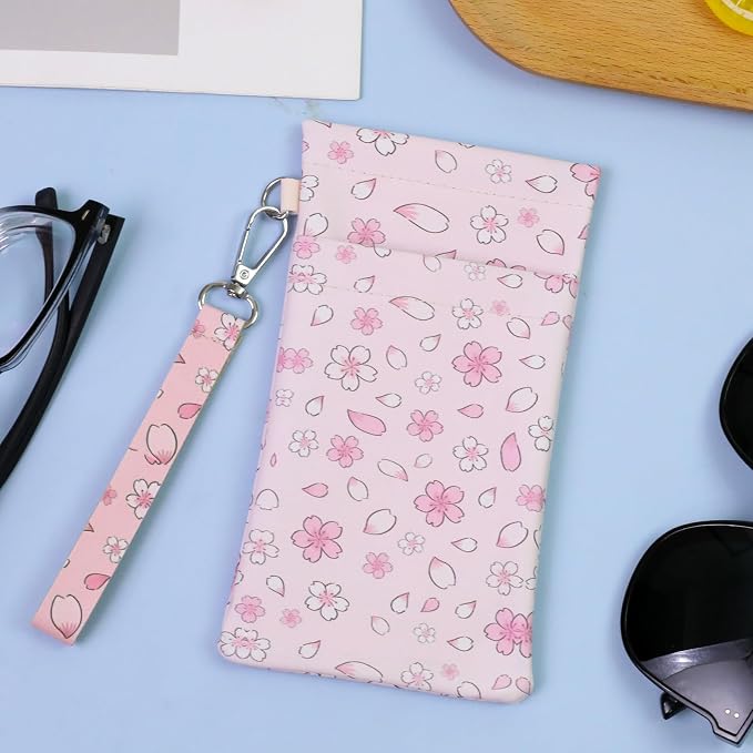 Double Eyeglass Case Soft Dual Glasses Case - Image 7