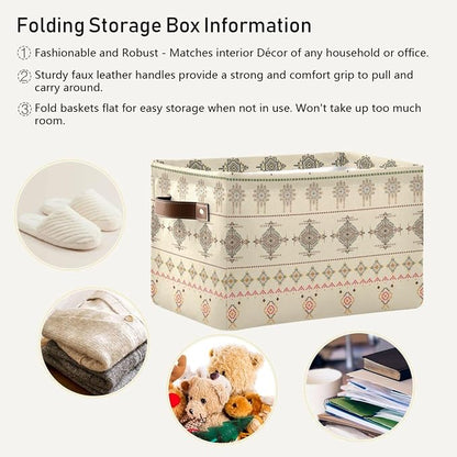 ZAZYXTJ Western Aztec Storage Basket - Image 5