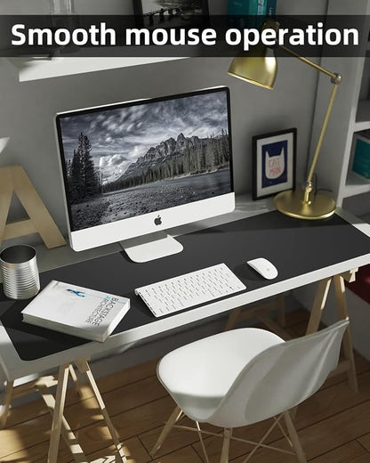 Extra Large Desk mat, Leather Desk Pad Protector, Office Desk Mat, Mouse Pad - Image 5