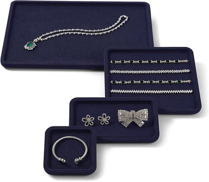 Premium Microfiber Jewelry Display Tray - Image 4