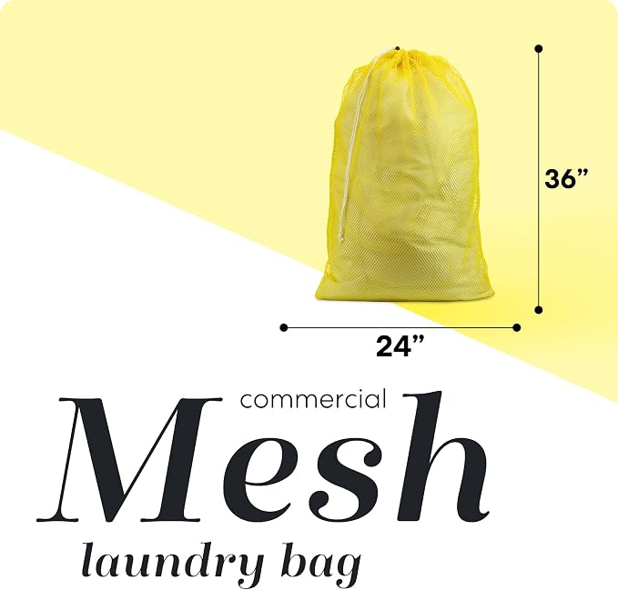Handy Laundry Mesh Laundry Bag, Extra Large 24" x 36" – Heavy Duty, Durable - Image 2