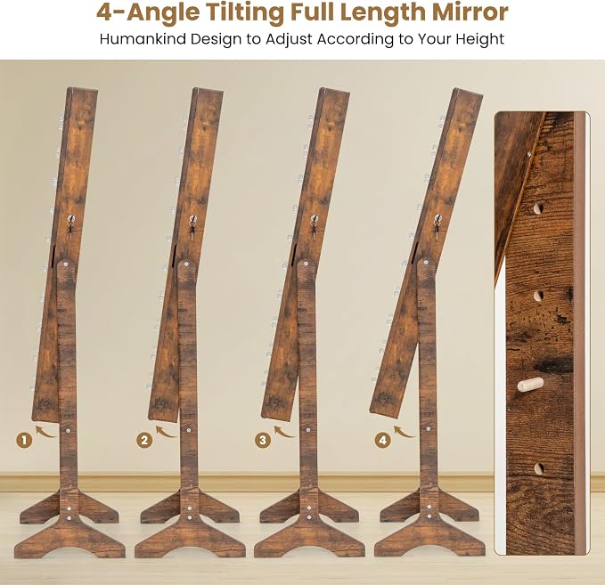 Giantex Standing Jewelry Armoire - Image 5