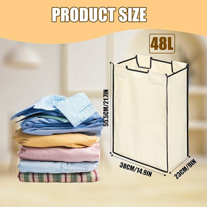 3 Pcs Laundry Sorter Replacement Bags Hamper Cart Removable Replacement Laundry - Image 2