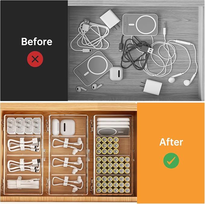 2 Pack Cable Organizer Box - Image 6