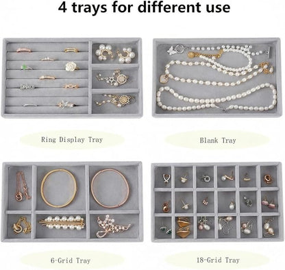 Stackable Jewelry Organizer Trays - Image 2