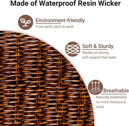 Wicker Baskets for Organizing, Kitchen Counter - Image 2