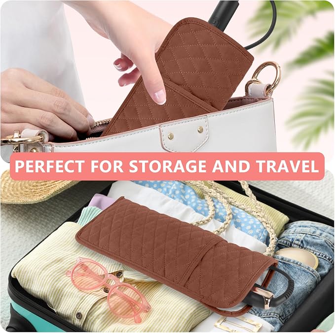 Heat Resistant Hair Tools Organizer Bag Portable Travel Storage Cover Pouch - Image 6