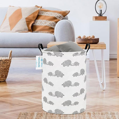 LANGYASHAN Storage Bin, Canvas Fabric Collapsible Organizer Basket - Image 6
