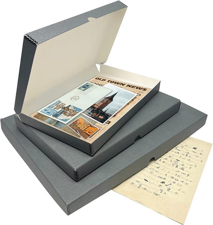 Lineco Clamshell Archival Storage Box, 13.5x19.5x1.75 Inch, Organize and Store - Image 6