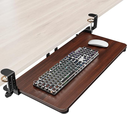 Ergonomic Keyboard Tray Under Desk, Pull Out by Zontera