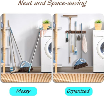 2 Pack Mop Broom Holder Wall Mount - Image 5