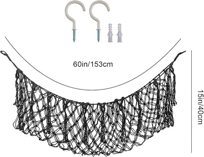 Sports Ball Storage Net, Hanging Basket Organizer Net - Image 2