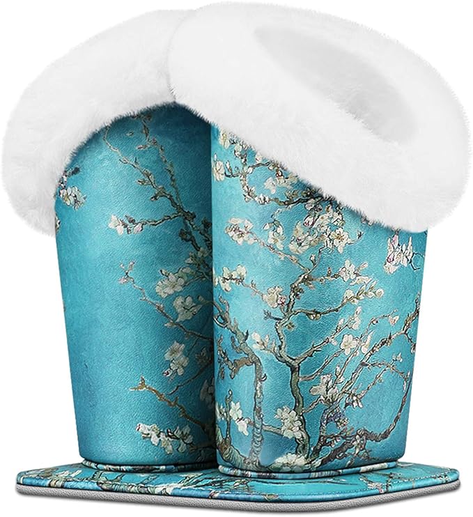 Fintie Plush Lined Double Eyeglasses Holder by Fintie
