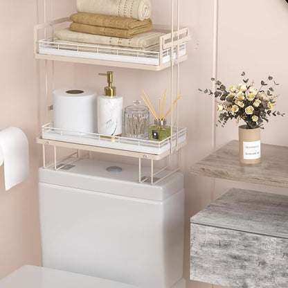 Oak Bathroom Toilet Tank Tray, for Perfume Makeup Candle Kitchen Counter Coffee - Image 3