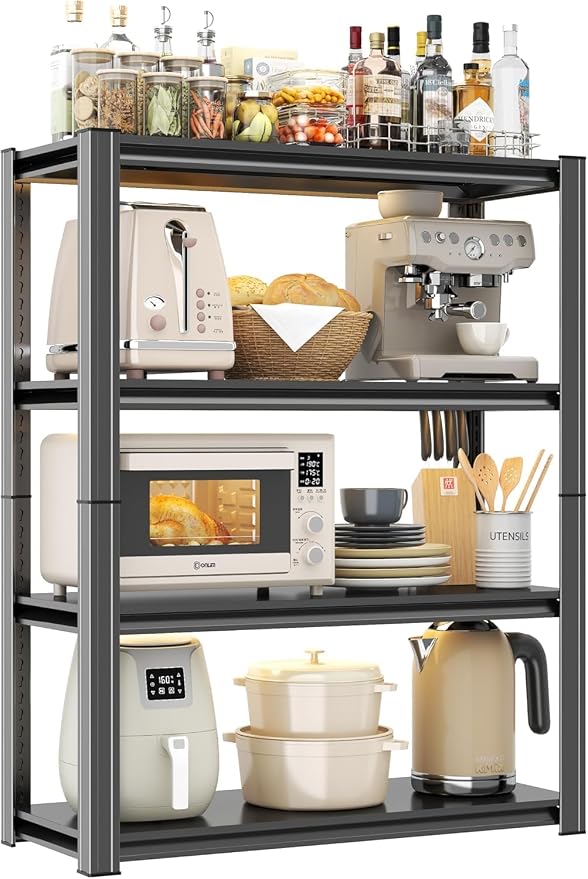 Garage Storage Shelves, 5 Tier Shelving Unit, 40 inch Wide, 18” Deep, 78” Tall - Image 4