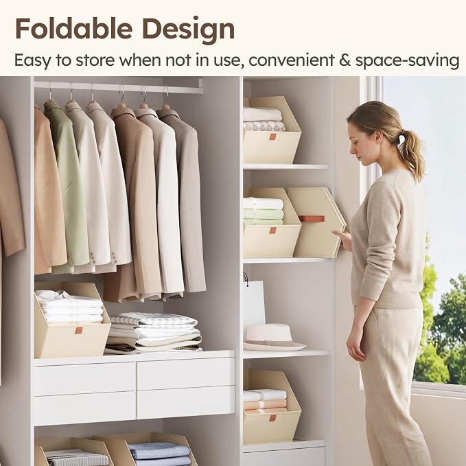 Homsorout Fabric Closet Storage Cubes - Image 5
