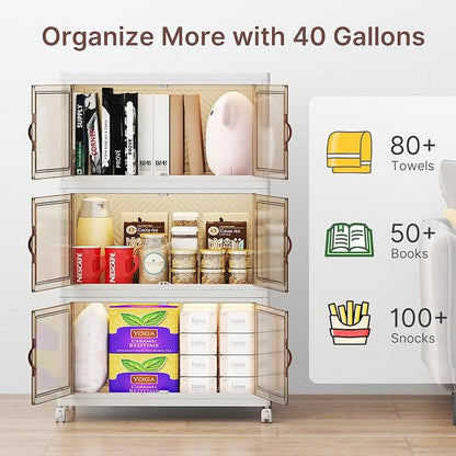 UAMFURI Stackable Storage Bins - Image 4