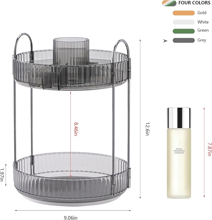 YCIA&DONE Rotating Makeup Organizer - Image 5