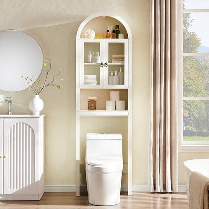 IFGET Arched Over The Toilet Storage Cabinet - Image 3