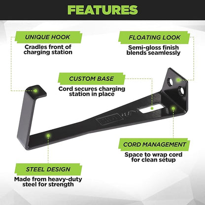 HIDEit Mounts Wall Mount for PS5 DualSense Charging Station - Image 2