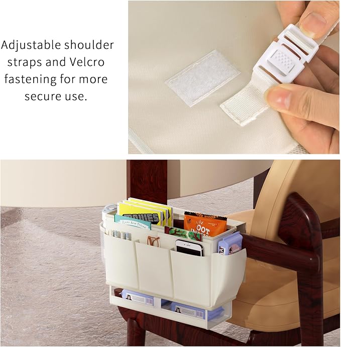 Bedside Caddy Bedside Organizer, Bed Caddy - Image 6