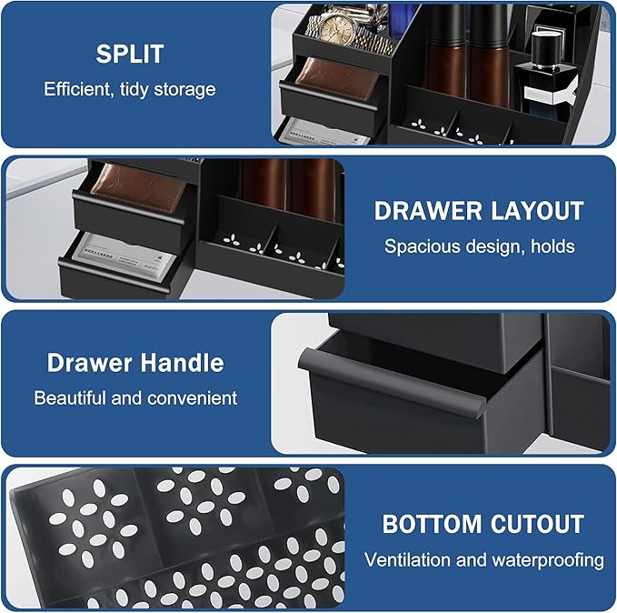 Mens Cologne Organizer, Mens Bathroom Organizer, Cologne Organizer - Image 4