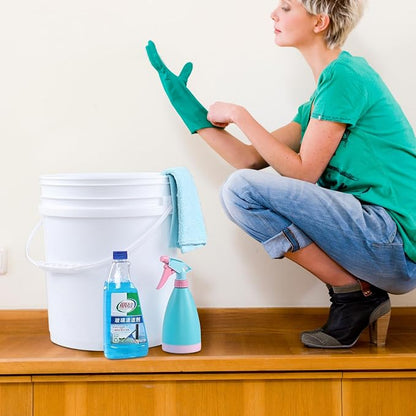 7 Gallon White Plastic Pail - Image 4
