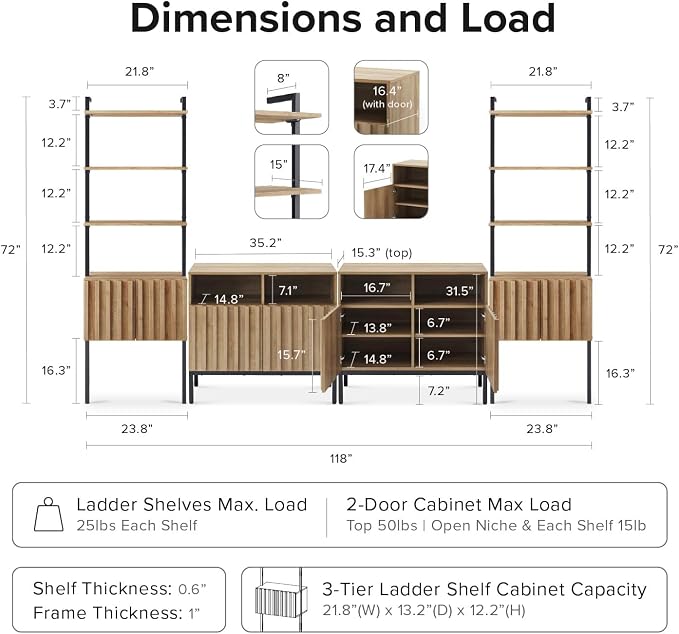 mopio Norwin 4 Piece Entertainment Center - Image 2