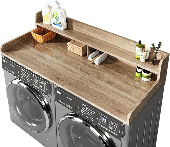 2-Tier Washer and Dryer Countertop by BigPonPon