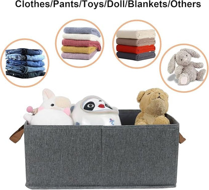 Fordonral Pack of 3 Large Capacity Storage Bins Closet Organizer System - Image 5