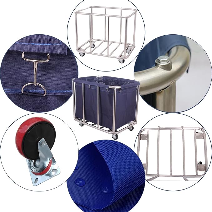 Easyars Large Laundry Cart - Image 3