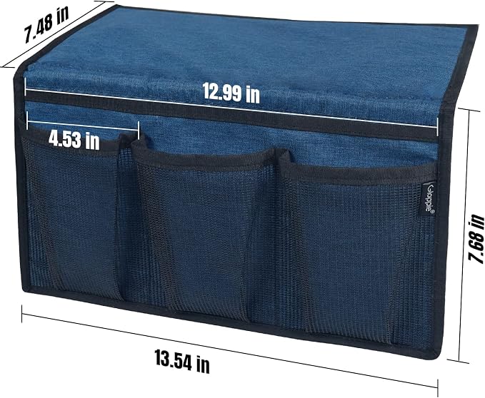 Gloppie Bedside Caddy with Pockets - Image 2