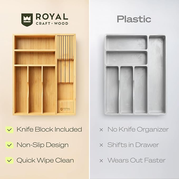Drawer Organizer with Knife Block - Image 10