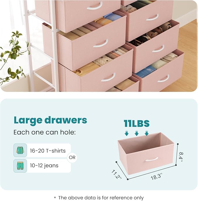 OLIXIS 8 Drawer Storage Dresser - Image 3