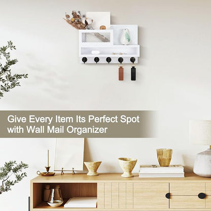 Key Holder for Wall, Mail Organizer Wall Mount - Image 5