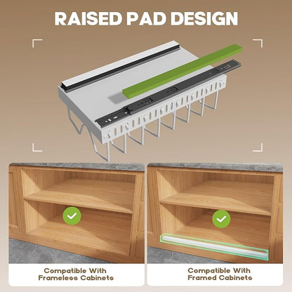Pull Out Pots and Pans Organizer Under Cabinet, Sliding Lid Holder and Pan Rack - Image 3
