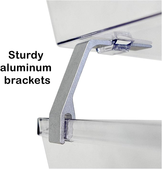 Acrimet Facility 2 Tier Letter Tray, Front Load, Letter Size/A4, Desktop File - Image 5