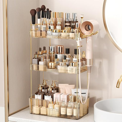 Bathroom Counter Organizer for Vanity, Makeup Organizer Countertop by Weidace