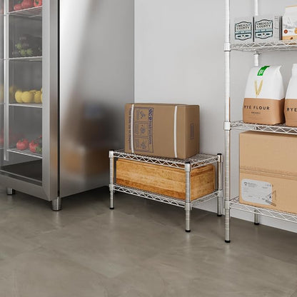 14" Deep x 24" Wide x 14" Height Wire Shelving Kit | 2-Tier | NSF Commercial - Image 6