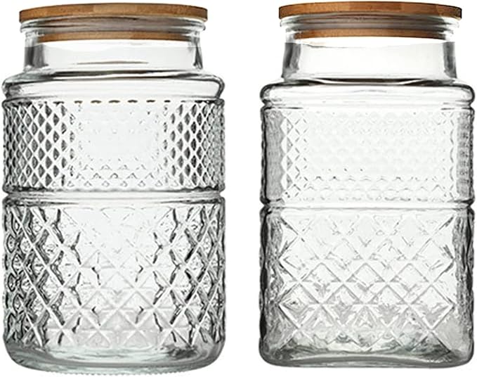 Prettidecor 60 FL OZ Large Glass Storage Jar by Prettidecor