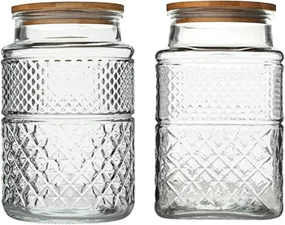 Prettidecor 60 FL OZ Large Glass Storage Jar by Prettidecor