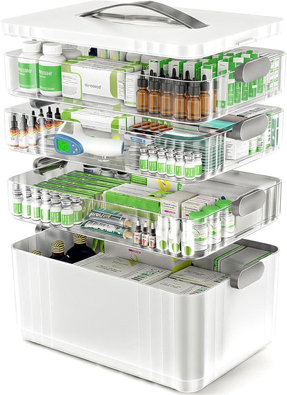 ARSTPEOE 4-Tier Medicine Organizer by ARSTPEOENeatChic