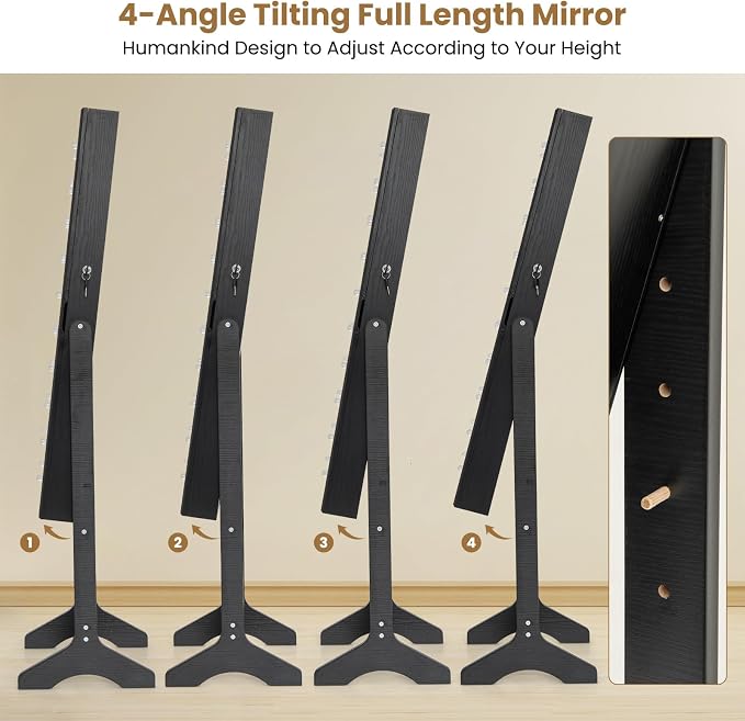 Giantex Standing Jewelry Armoire - Image 5