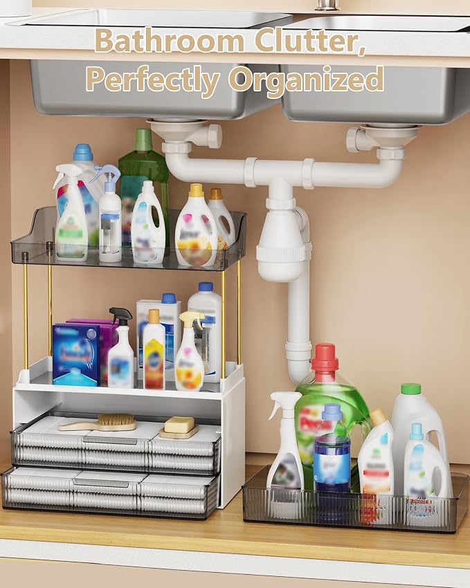 Bathroom Organizers and Storage, Makeup Organizer, Countertop, Dresser Organizer - Image 6